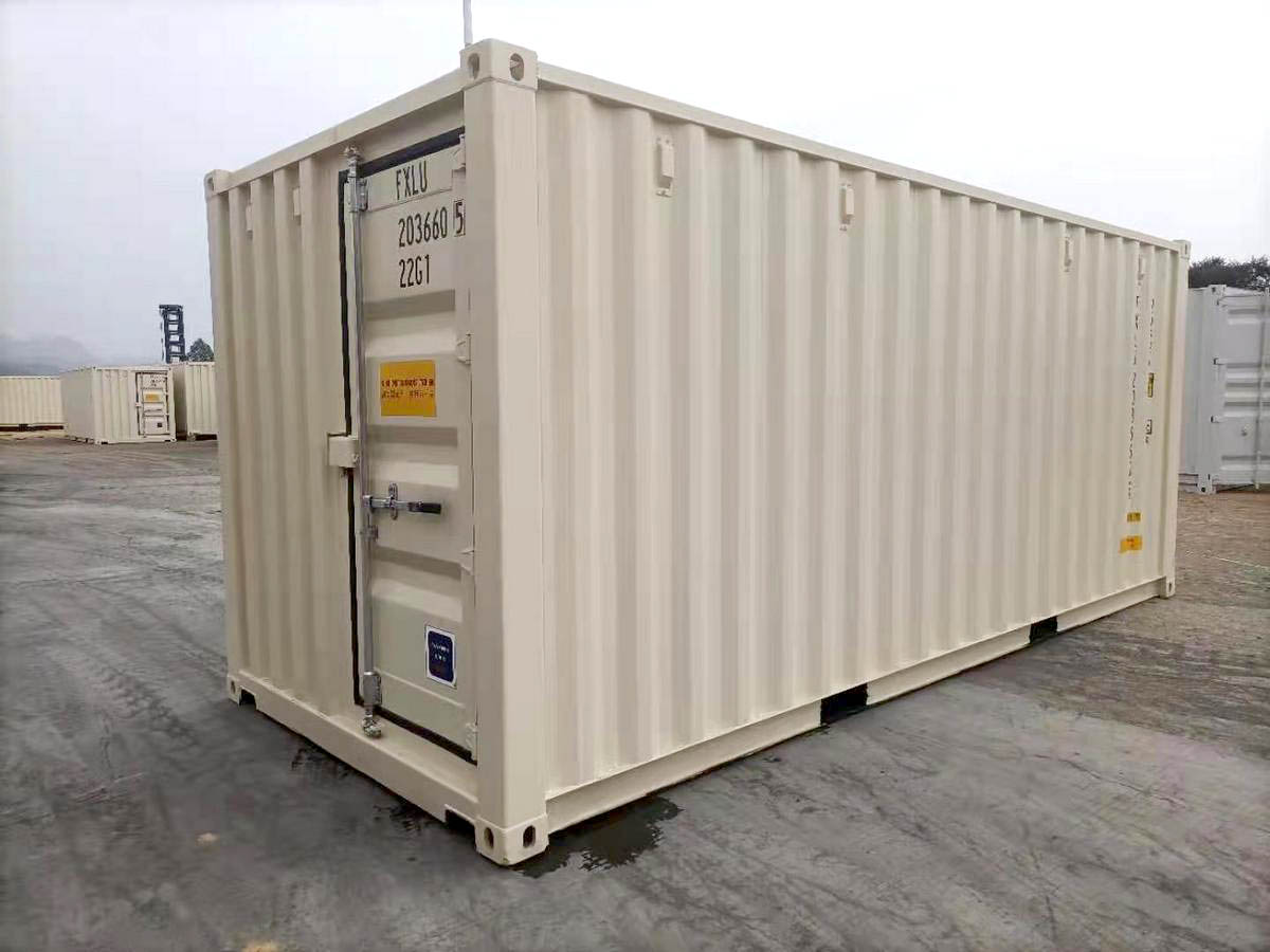 20' tri door storage containers