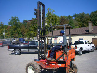 1997 Moffett M5000 Spider Forklift