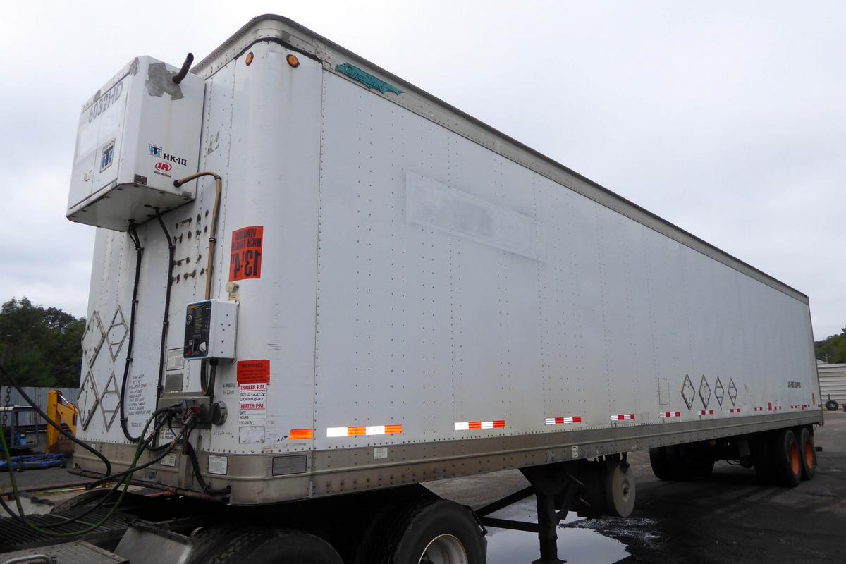 2007 Great Dane 7311TPSAR 48' Tandem Axle Heated Dry Box Trailer for