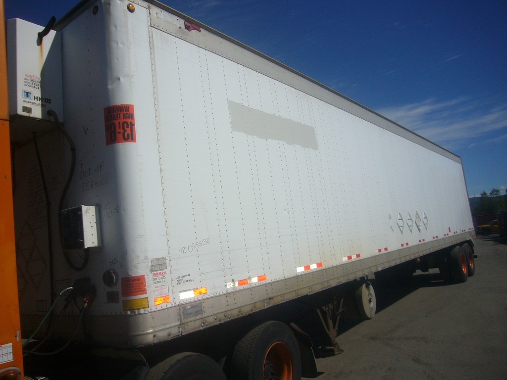 2001 Great Dane 48' Tandem Axle Heated Box Trailer for sale by Arthur
