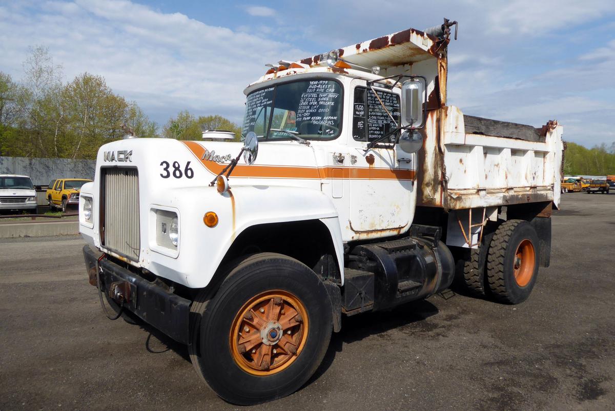 1979 Mack R685T Single Axle Dump Truck for sale by Arthur Trovei & Sons