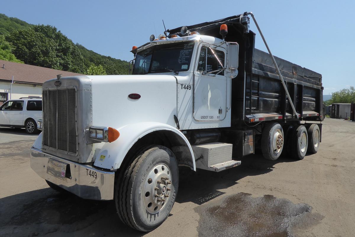 1989 Peterbilt 357 Tri Axle Dump Truck for sale by Arthur Trovei & Sons ...